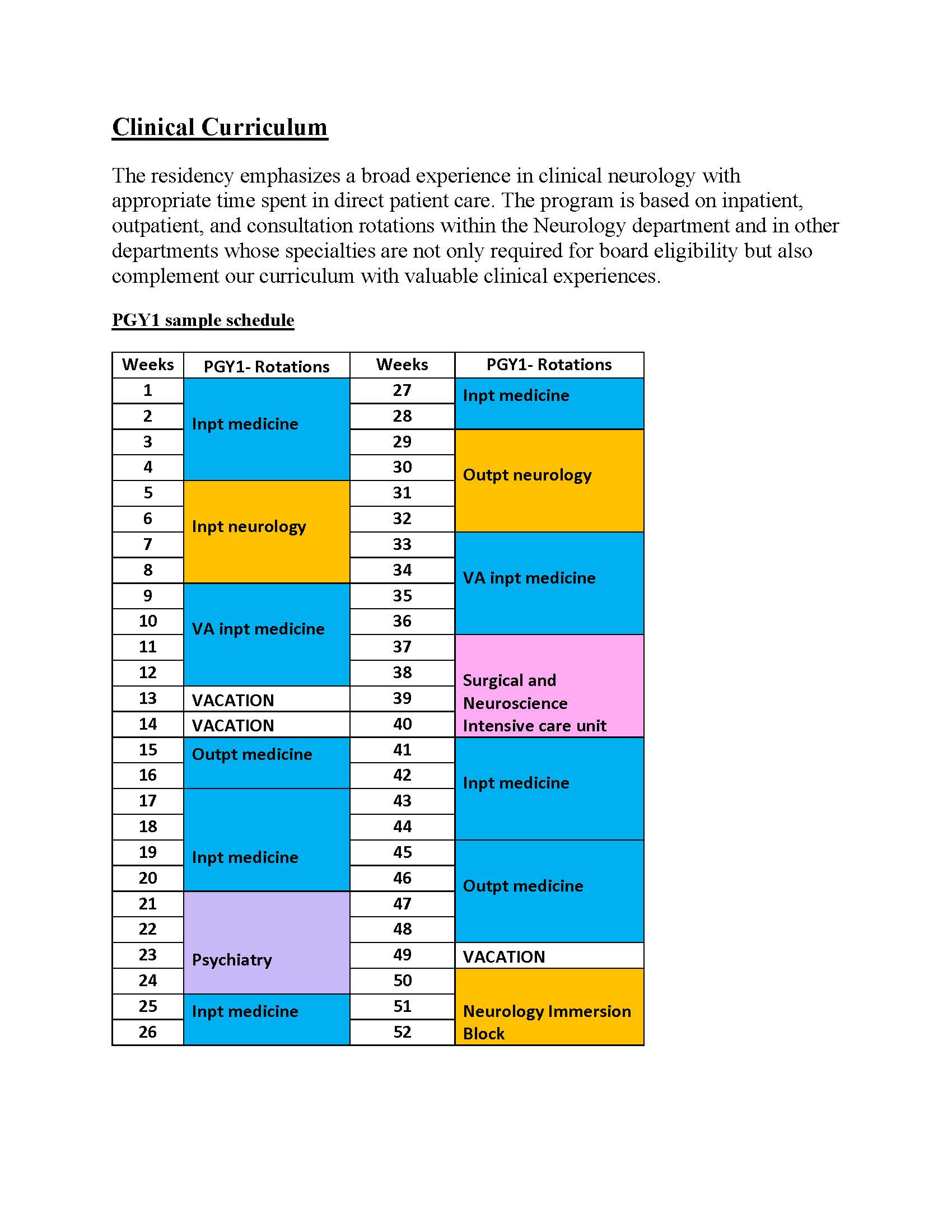 schedule p1